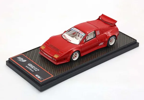 ماکت فراری ۵۱۲ BB تارگا آنلیکر ۱۹۸۴ قرمز Rosso Corsa با سقف (BBRC314B) BBR
