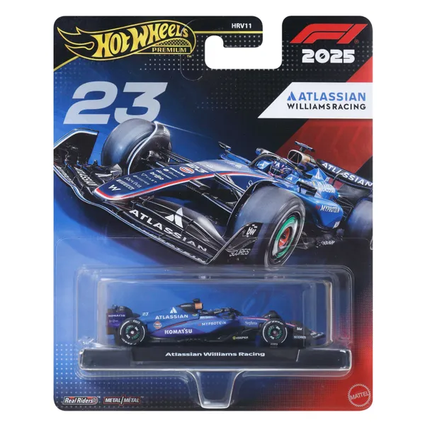 ماکت تیم ویلیامز فرمول یک ۲۰۲۵ (۲۳)، سری Premium Hot Wheels