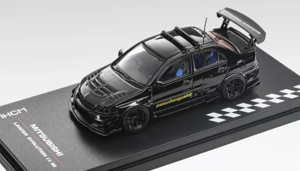 ماکت Mitsubishi Lancer Evolution مشکی براق (Glossy Black)، عرضه: اواسط نوامبر ۲۰۲۶ IHCM