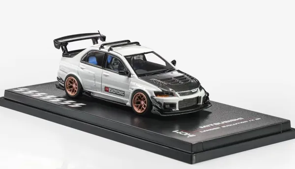 ماکت Mitsubishi Lancer Evolution سفید (Snow Mountain White)، عرضه: اواسط نوامبر ۲۰۲۶ IHCM