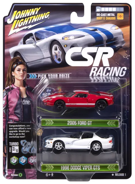 ماکت بسته دوتایی CSR Racing B، سری اول ۲۰۲۶ Johnny Lightning