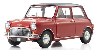 ماکت Morris Mini Cooper 1275S قرمز با سقف مشکی (KS08977RBK) Kyosho