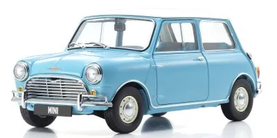 ماکت Morris Mini Cooper 1275S فیروزه‌ای/سفید (KS08977TW) Kyosho