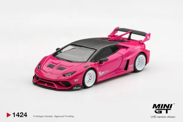 ماکت LB★WORKS Lamborghini Huracán GT رنگ Ruby Purple، عرضه: سه‌ماهه اول ۲۰۲۷ (MGT01424) MINI GT