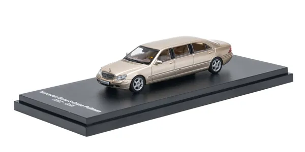 ماکت مرسدس بنز کلاس S پولمن ۲۰۰۲ طلایی (620412001) (ALM624121) Minichamps
