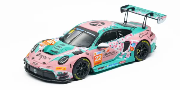 ماکت پورشه ۹۱۱ GT3 R مدل ۲۰۲۶، China GT نینگبو، تیم Absolute Racing (۲۲) (64007001) (ALM647001) Minichamps