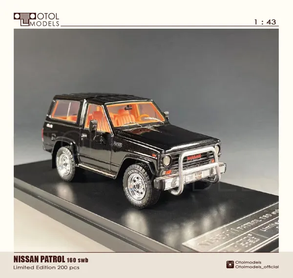 ماکت نیسان پاترول مشکی OTOL Models