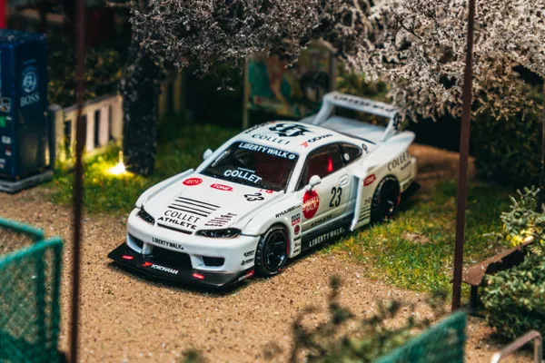 ماکت نیسان سیلویا (S15) سوپر سیلوئت LB، دریفت ۲۰۲۵ Tarmac Works